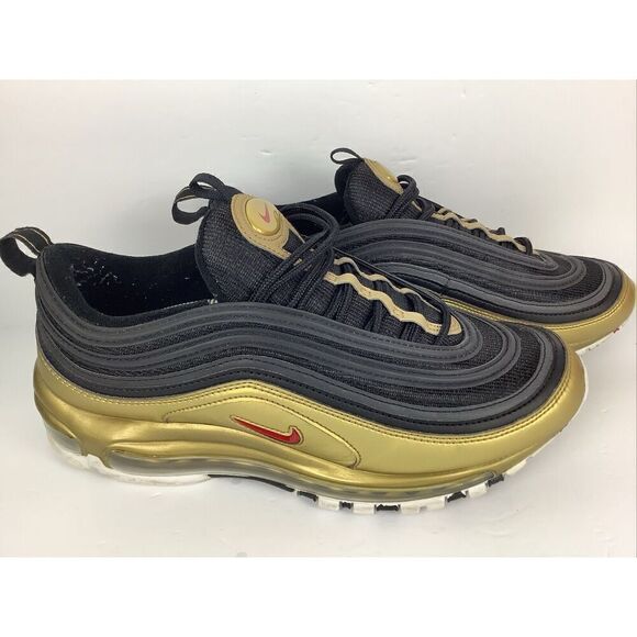 Nike Air Max 97 OG Shoes Metallic Gold Varsity Red White DM0028-700 Men\'s 9.5 main image 3